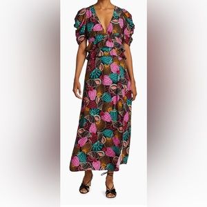 Farm Rio Shell Mix dress NWT size L